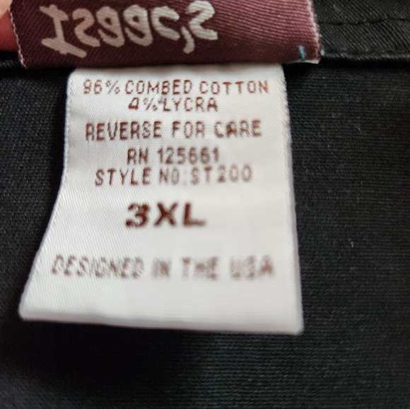 ISAAC'S DESIGNS SIZE 3XL jacket. Black with pockets - Picture 4 of 6